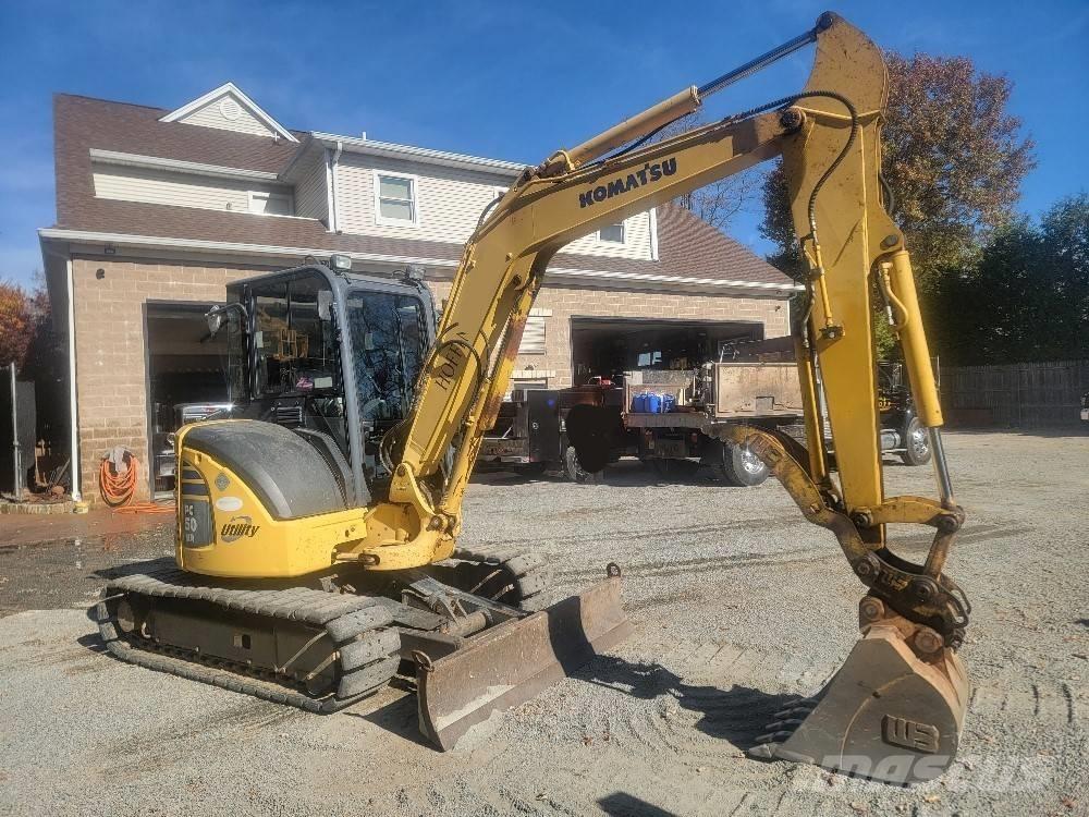 Komatsu PC 50 MR Mini ekskavatoriai < 7 t