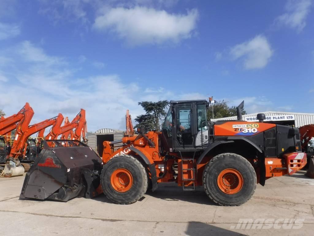 Hitachi ZW 310-6 Naudoti ratiniai krautuvai