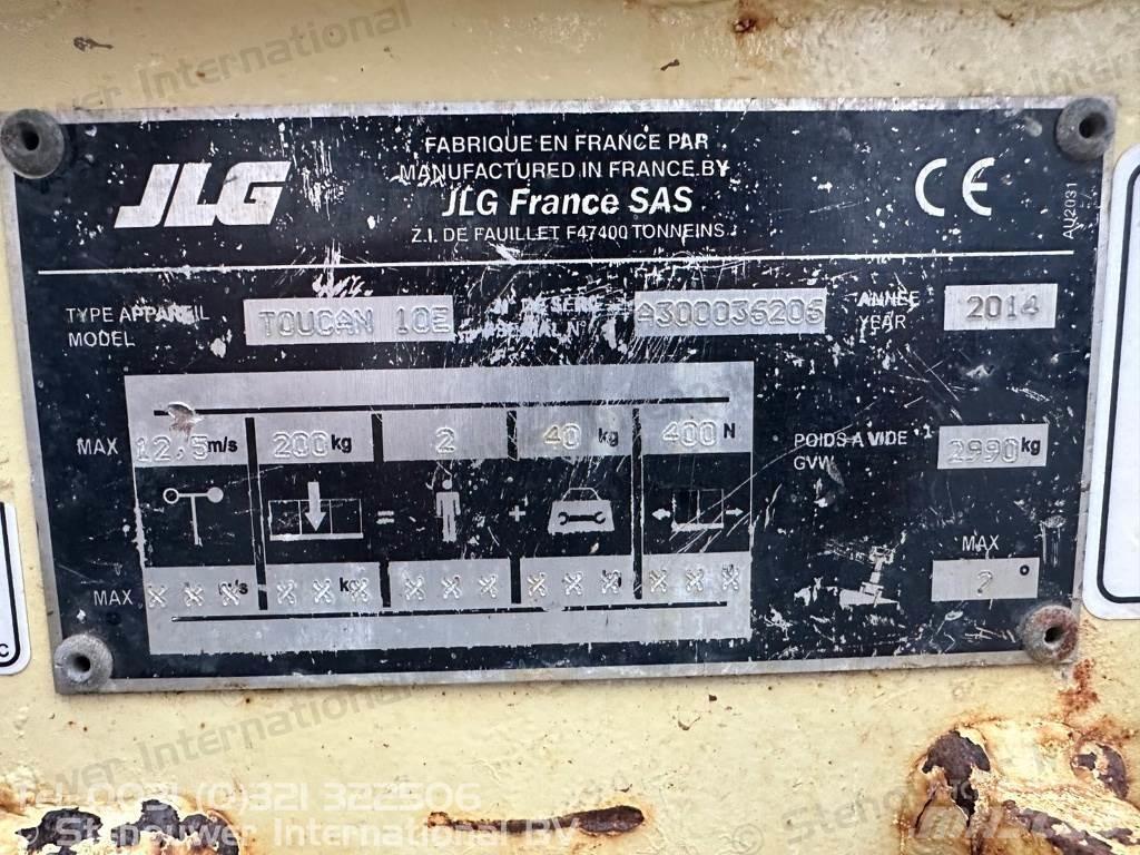 JLG Toucan 10E Kiti keltuvai ir platformos