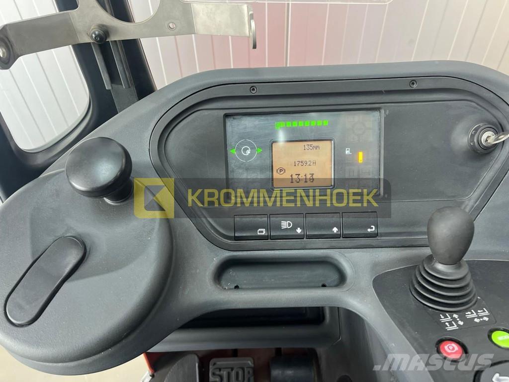 Linde R 16 Šakiniai krautuvai su prailgintu keltuvu