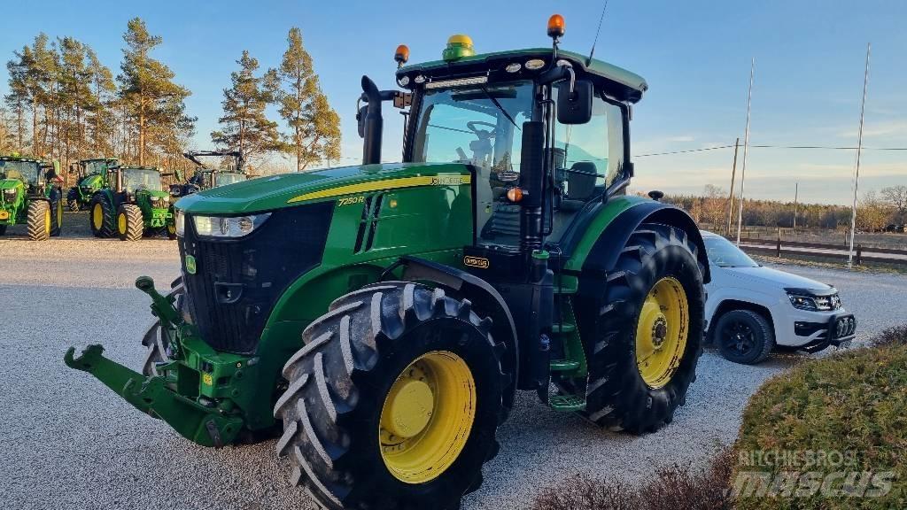 John Deere 7250R Traktoriai