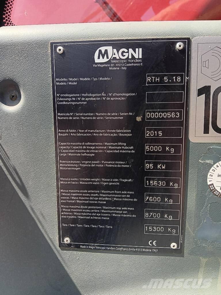Magni RTH5.18 Teleskopiniai krautuvai