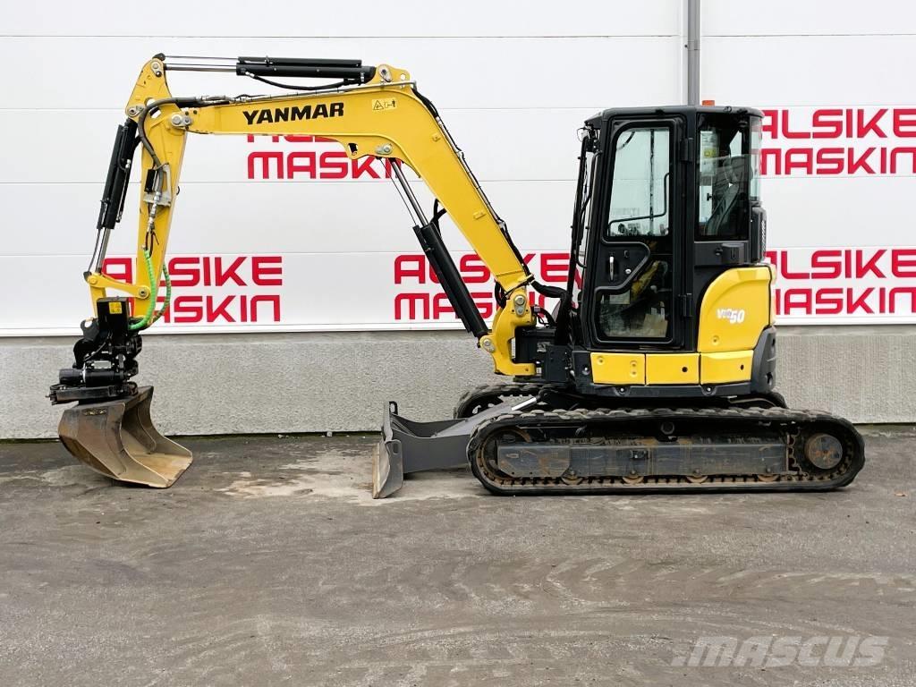 Yanmar Vio 50 Mini ekskavatoriai < 7 t