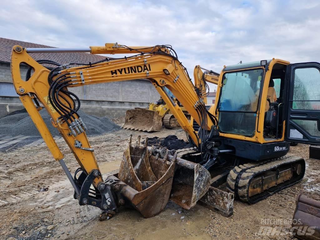 Hyundai R60CR-9A Mini ekskavatoriai < 7 t