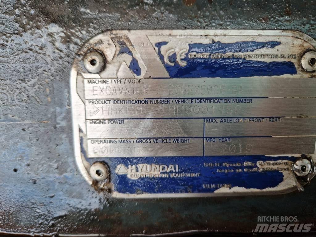 Hyundai R60CR-9A Mini ekskavatoriai < 7 t
