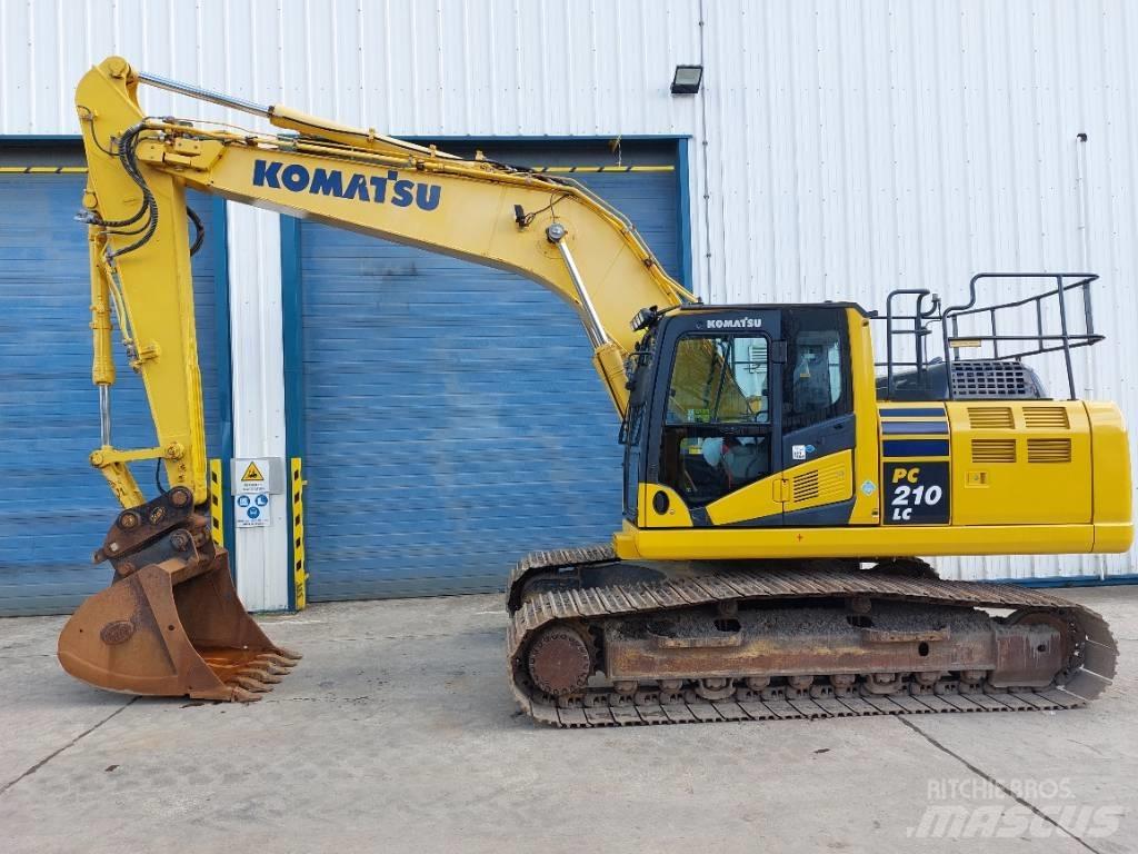 Komatsu PC210LCI-10 Vikšriniai ekskavatoriai