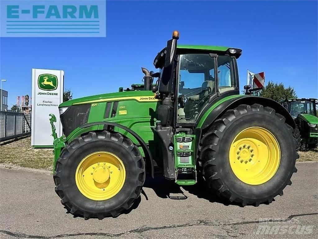 John Deere 6r 250 Traktoriai
