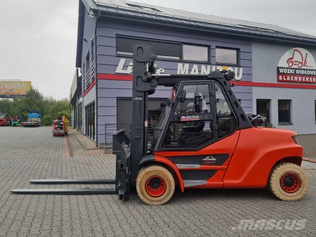 Linde H80T-03/1100 LPG (dujiniai) krautuvai