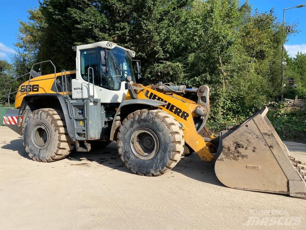 Liebherr L566 Naudoti ratiniai krautuvai