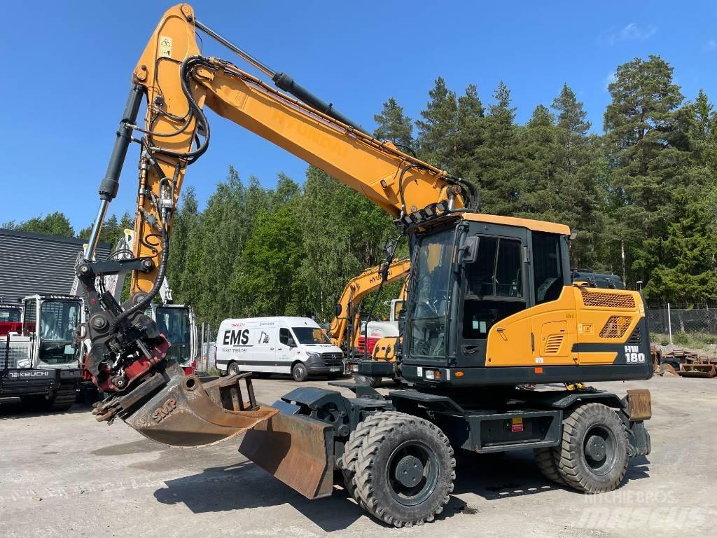 Hyundai HW 180 Ratiniai ekskavatoriai
