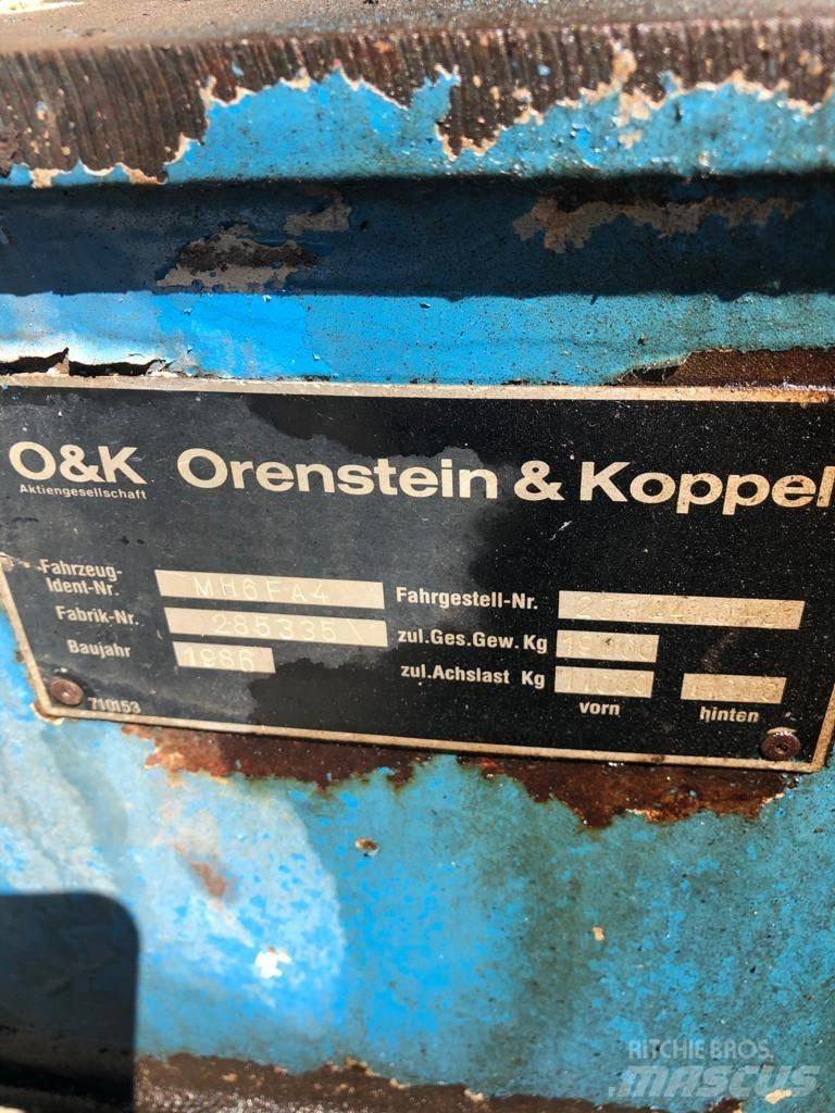 O&K MH6 FA4 Ratiniai ekskavatoriai
