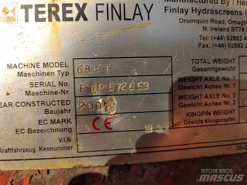 Finlay Terex 683 Mobilūs sietai