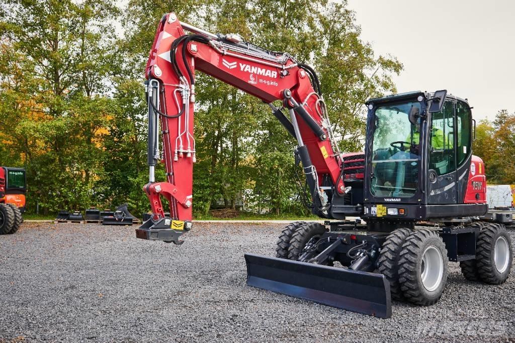 Yanmar B95W Ratiniai ekskavatoriai