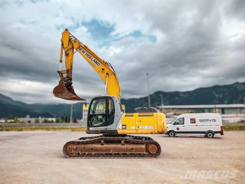New Holland E 245 B Vikšriniai ekskavatoriai