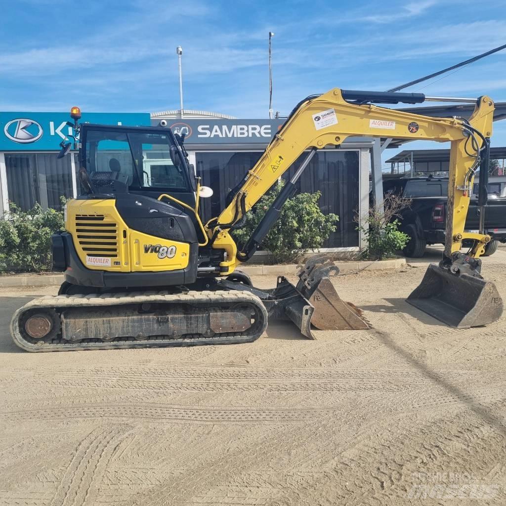 Yanmar Vio 80-1A Vidutinės galios ekskavatoriai 7-12 t
