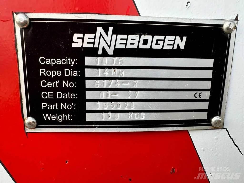 Sennebogen 613 E Neapdoroto reljefo kranai