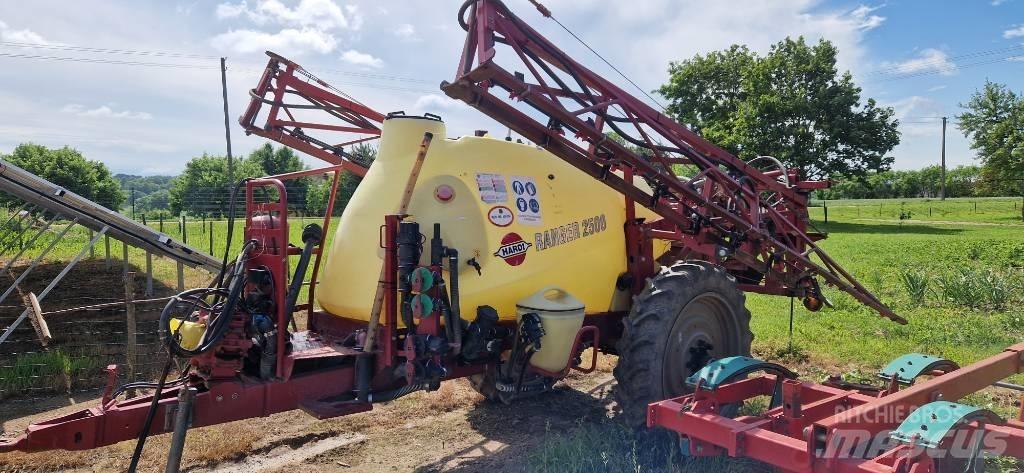Hardi Ranger 2500 Prikabinami purkštuvai