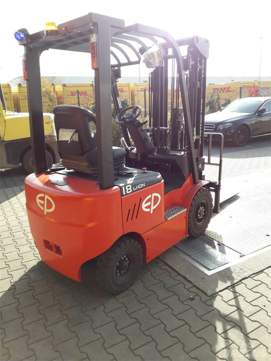 EP EFL181 Elektriniai šakiniai krautuvai