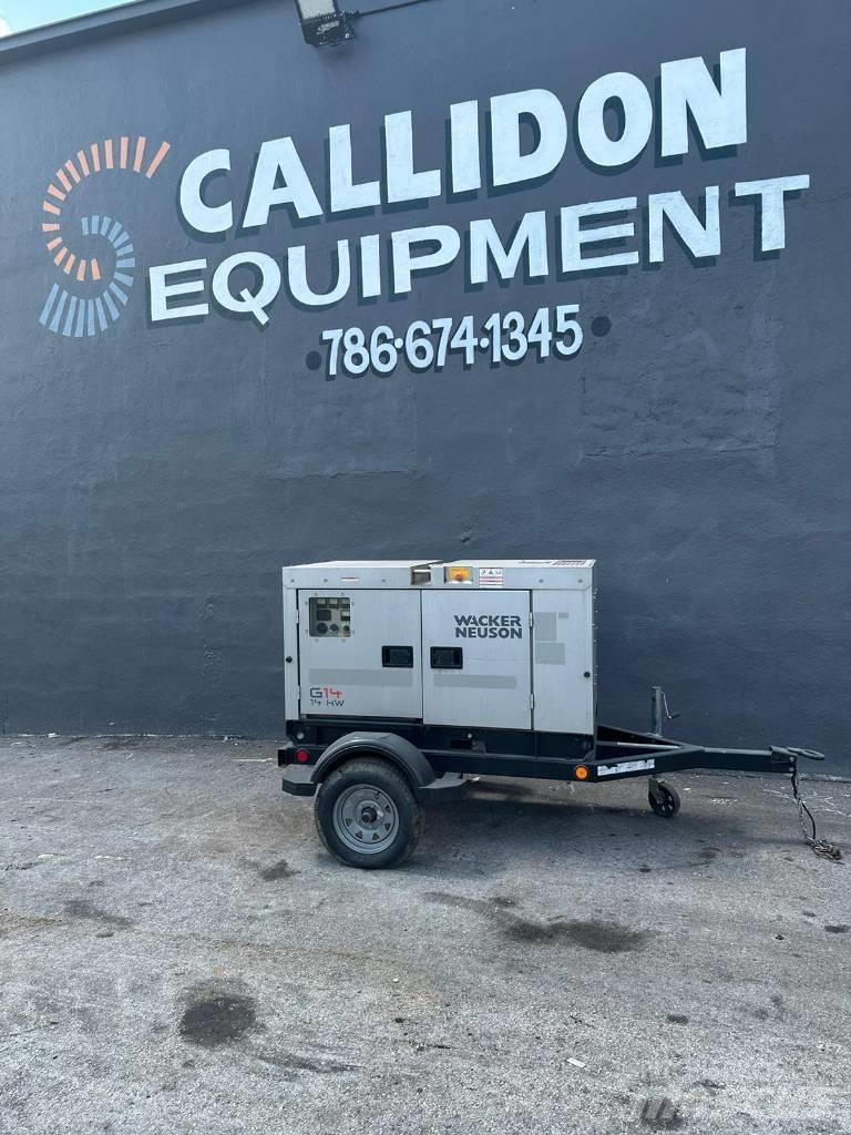 Wacker Neuson G14 Dyzeliniai generatoriai