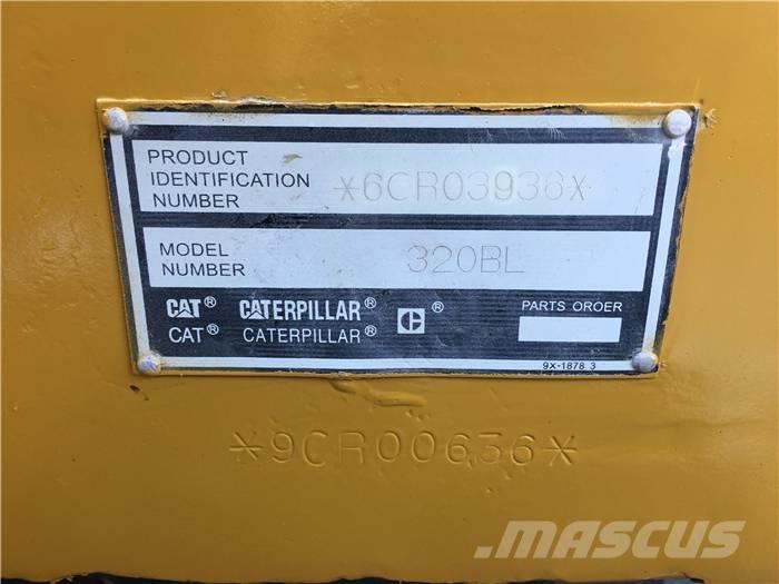 CAT 320 B L Vikšriniai ekskavatoriai