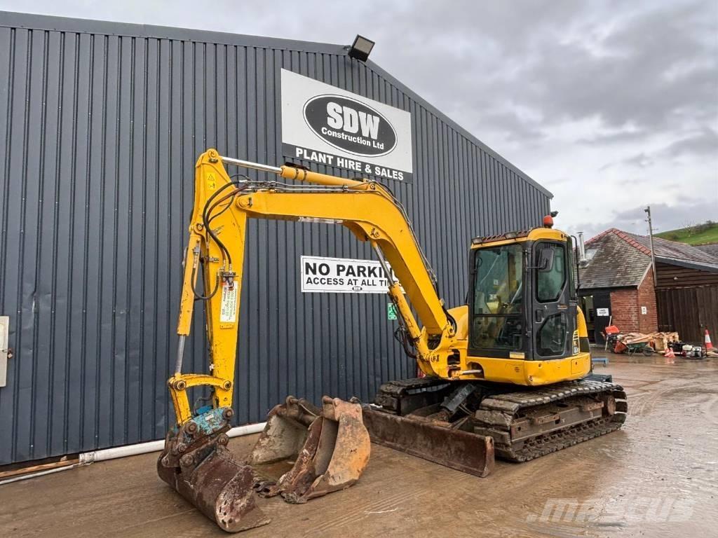 Komatsu PC 80 MR-3 Vidutinės galios ekskavatoriai 7-12 t