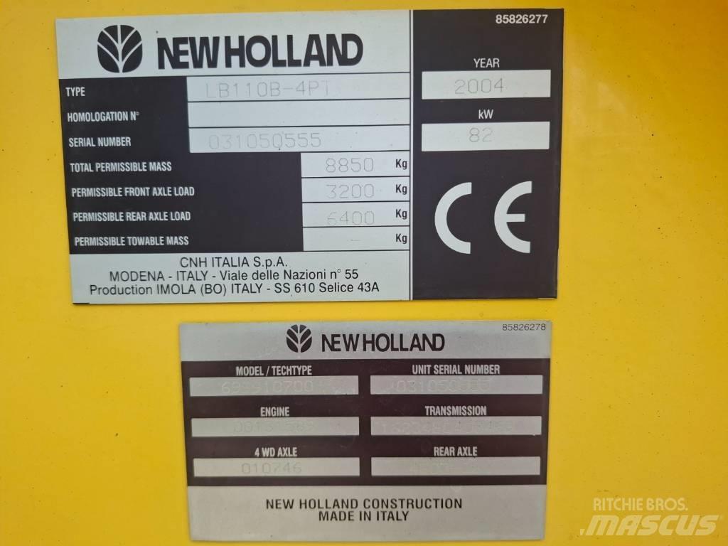 New Holland LB 110 B Ekskavatoriniai krautuvai