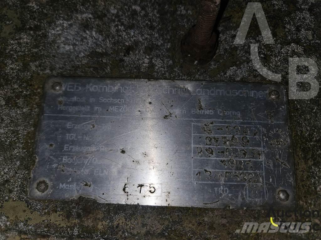 Fortschritt E281C Pašarų kombainai