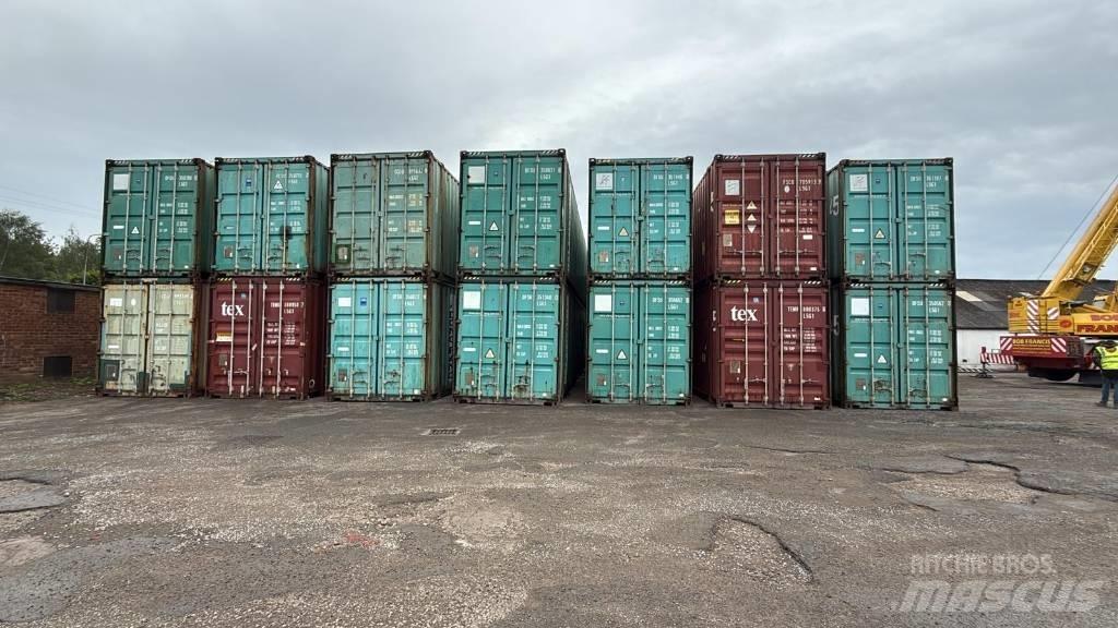  45ft containers Plačių padėklų konteineriai