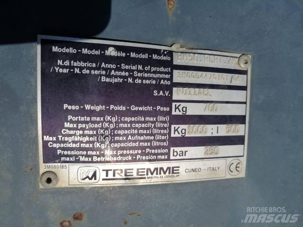 Merlo BM50 Kaušai
