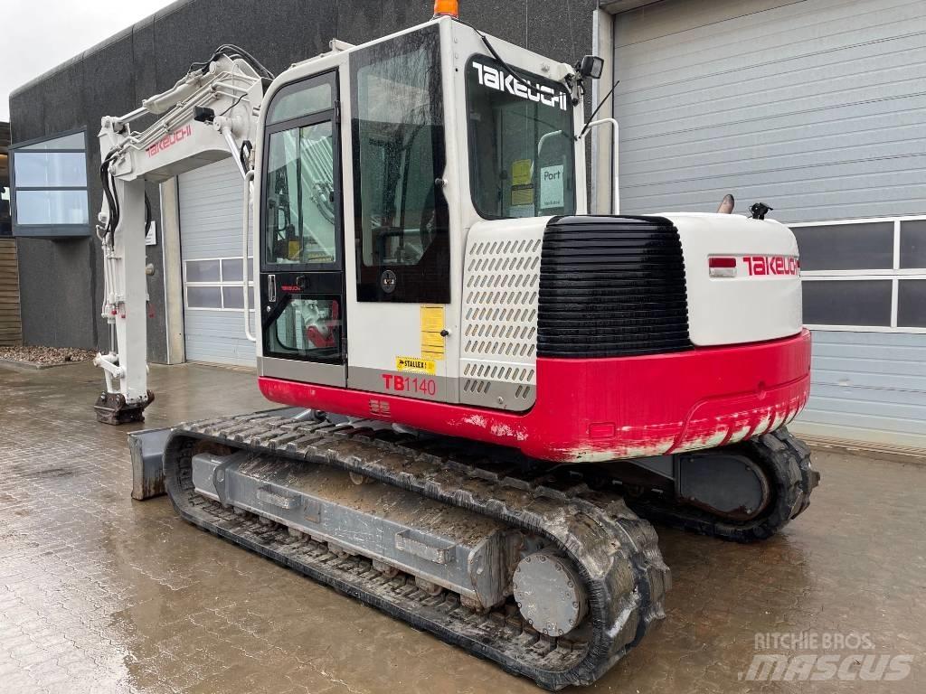 Takeuchi TB1140 Vikšriniai ekskavatoriai
