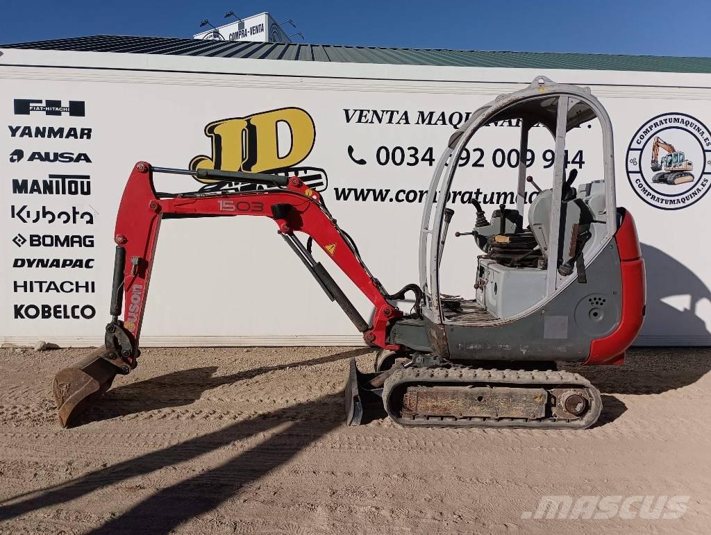 Neuson 1503 RD Mini ekskavatoriai < 7 t
