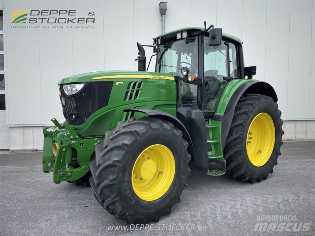 John Deere 6170M Traktoriai