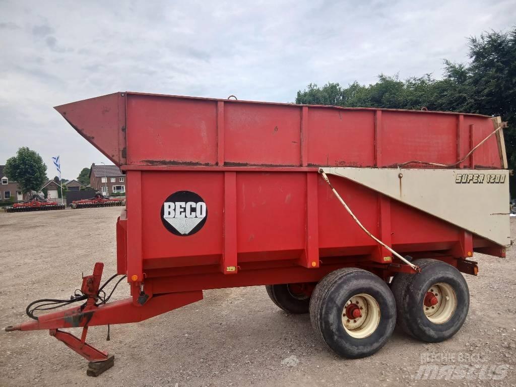 Beco super 1200 Savivartės priekabos