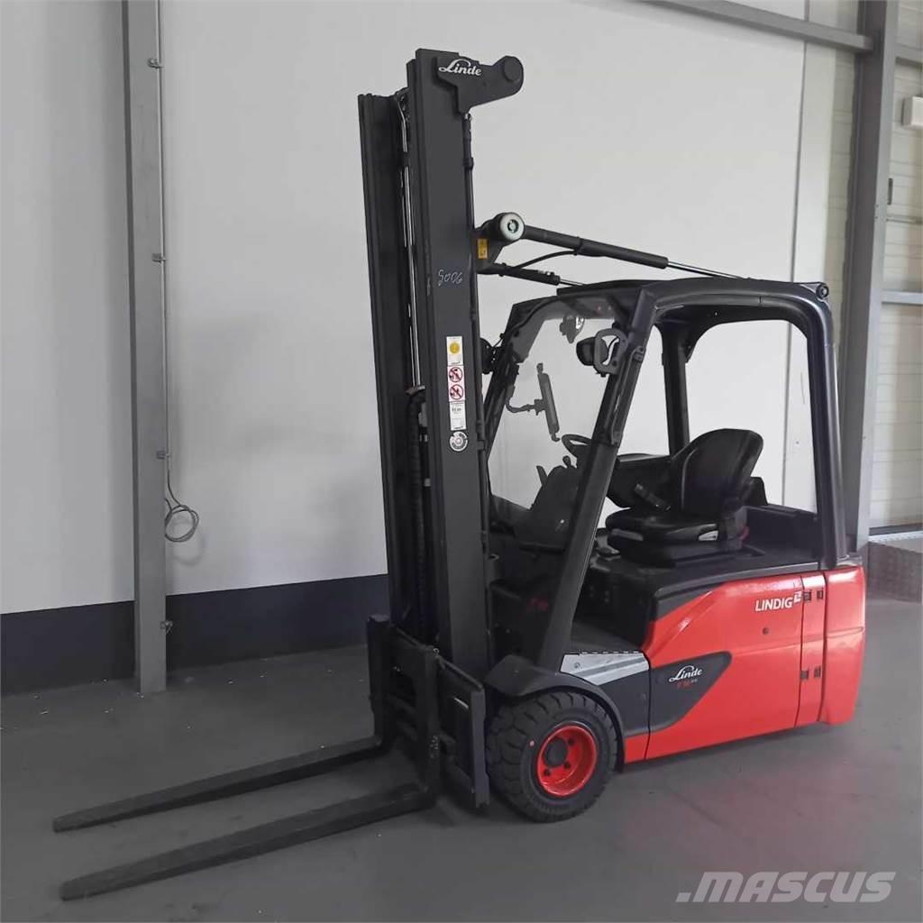 Linde E18L Elektriniai šakiniai krautuvai