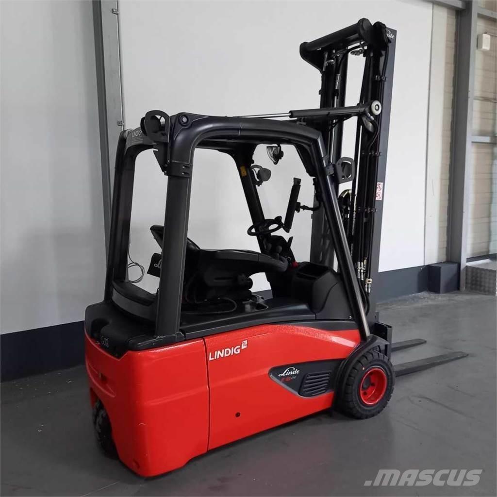 Linde E18L Elektriniai šakiniai krautuvai