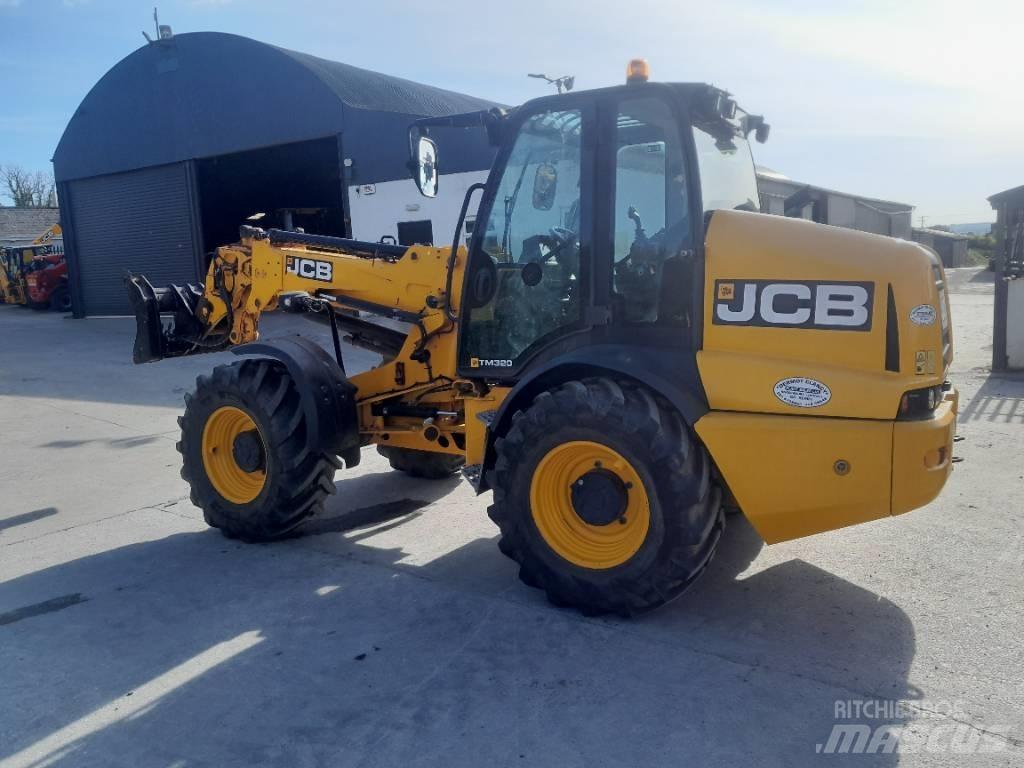JCB TM 320 Teleskopiniai krautuvai žemės ūkiui