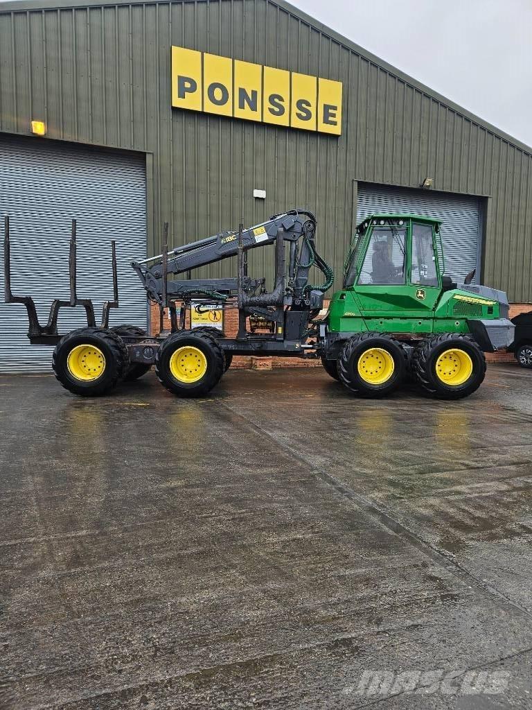John Deere 1010 G Naudoti miškovežiai (Forvarderiai)