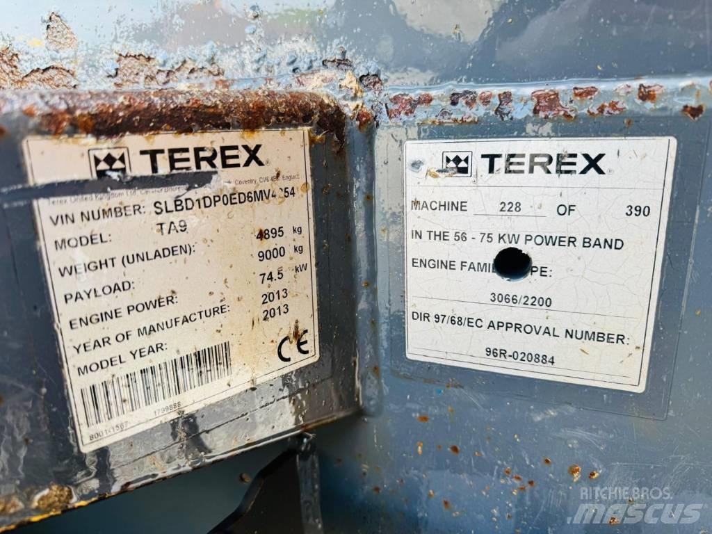 Terex TA9 Statybiniai savivarčiai sunkvežimiai