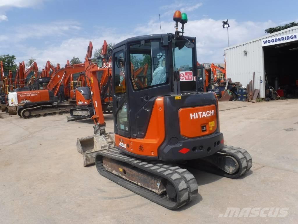 Hitachi ZX 48 U-6 Mini ekskavatoriai < 7 t