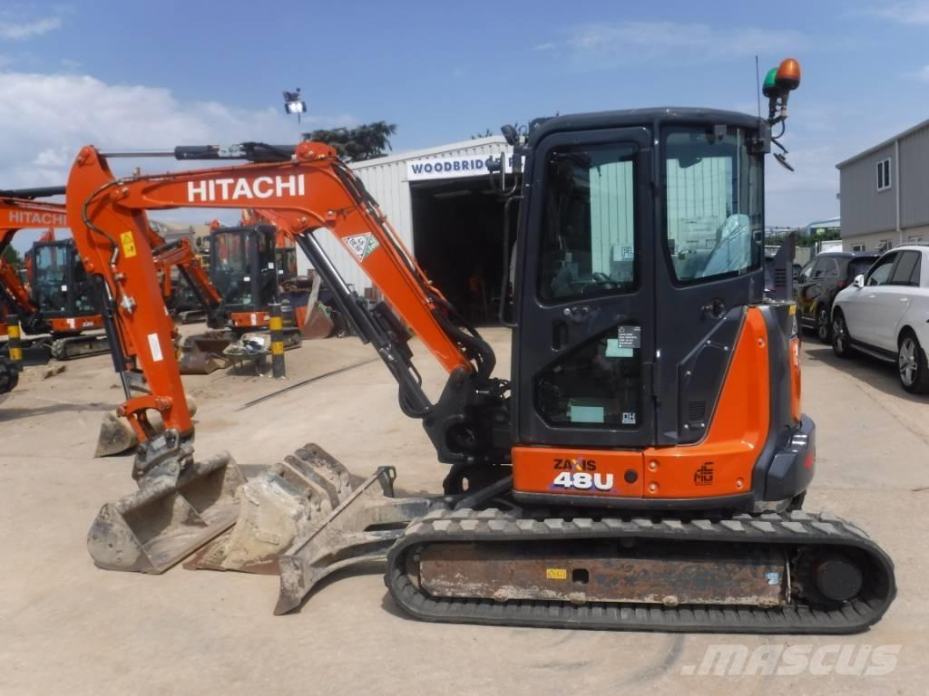 Hitachi ZX 48 U-6 Mini ekskavatoriai < 7 t