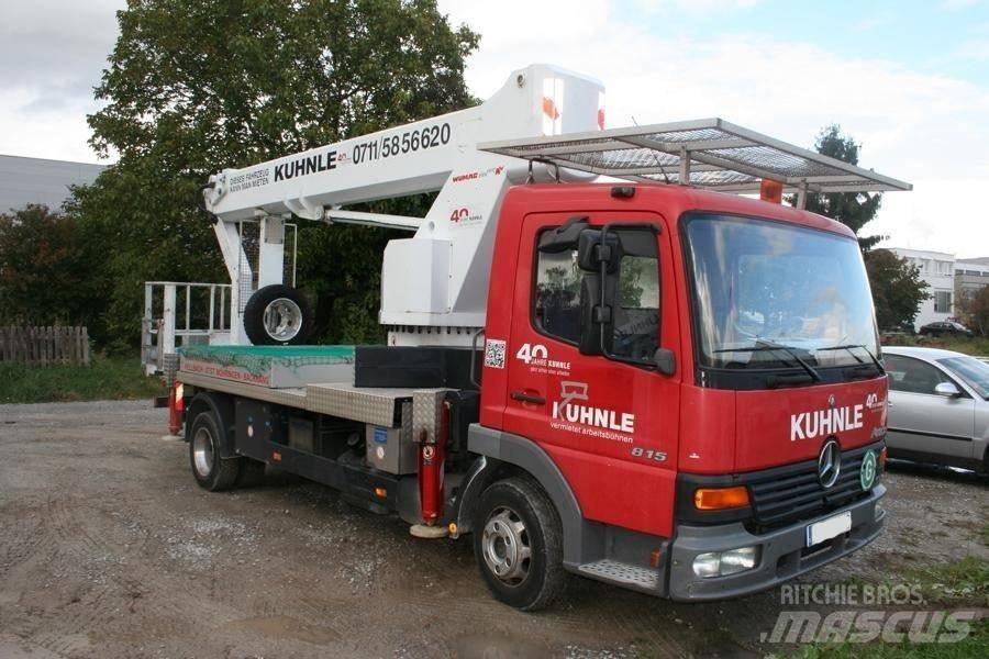 Wumag WT 300 Ant vilkikų montuojamos kėlimo platformos
