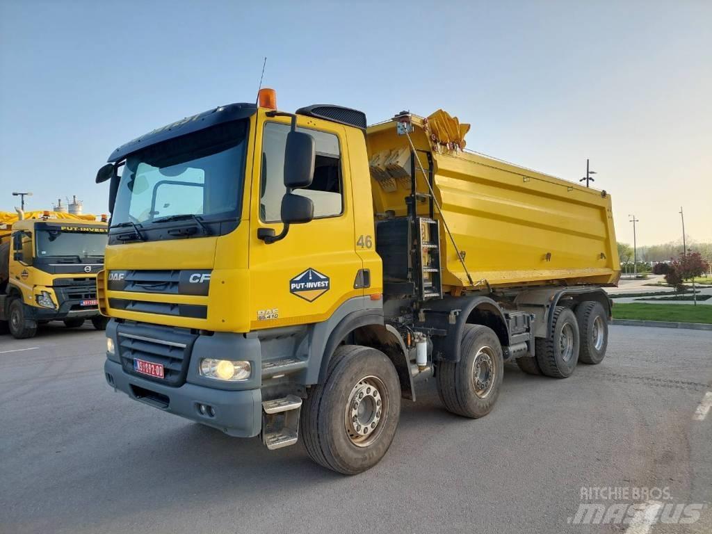 DAF CF 85.410 Savivarčių priekabų vilkikai
