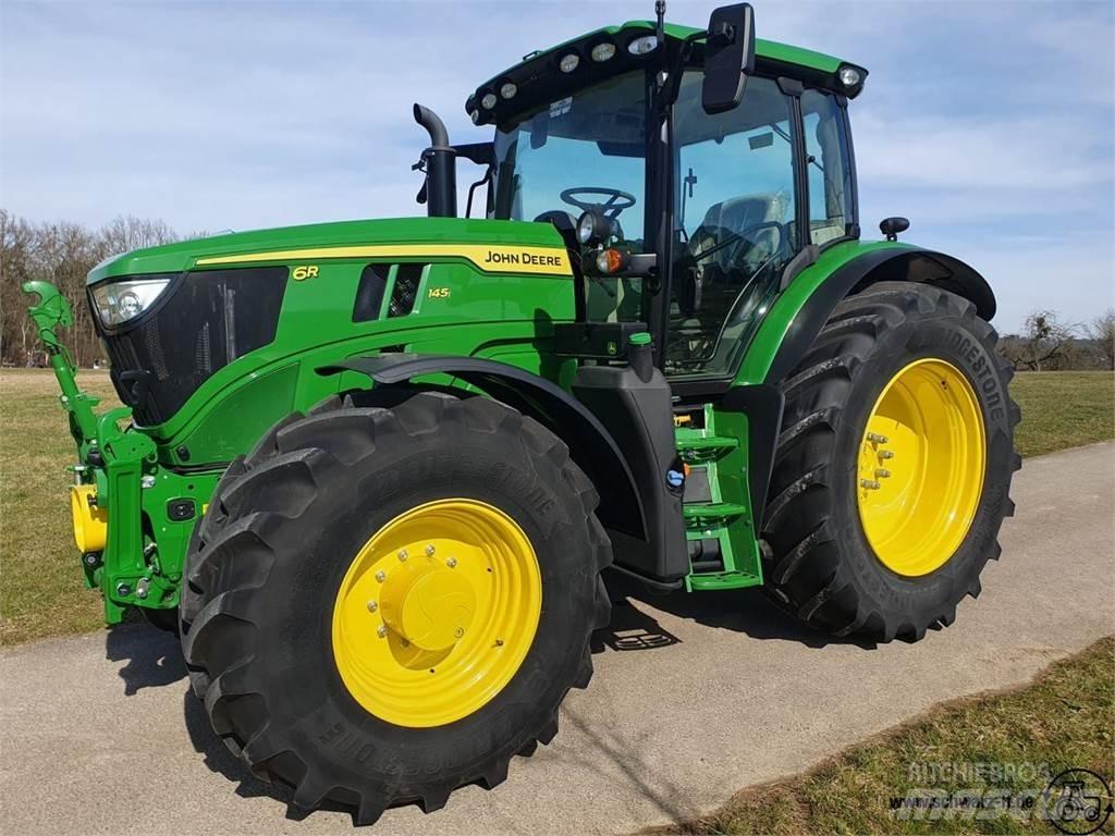 John Deere 6R 145 Traktoriai