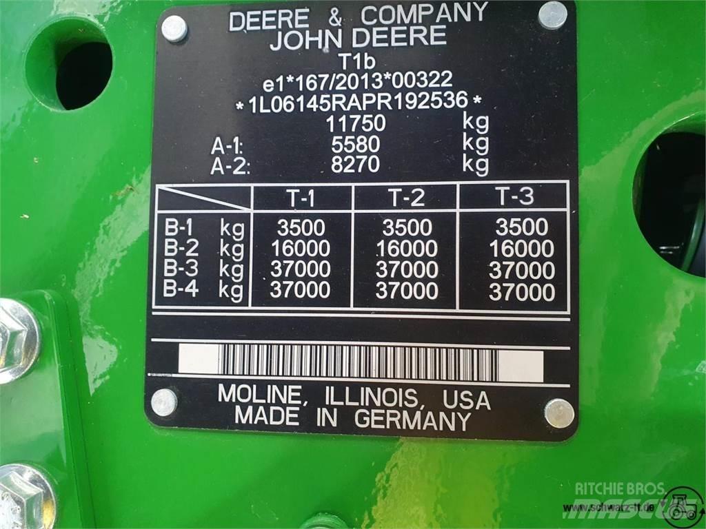 John Deere 6R 145 Traktoriai