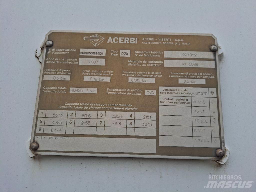 Acerbi ASO64003SP Cisternos puspriekabės