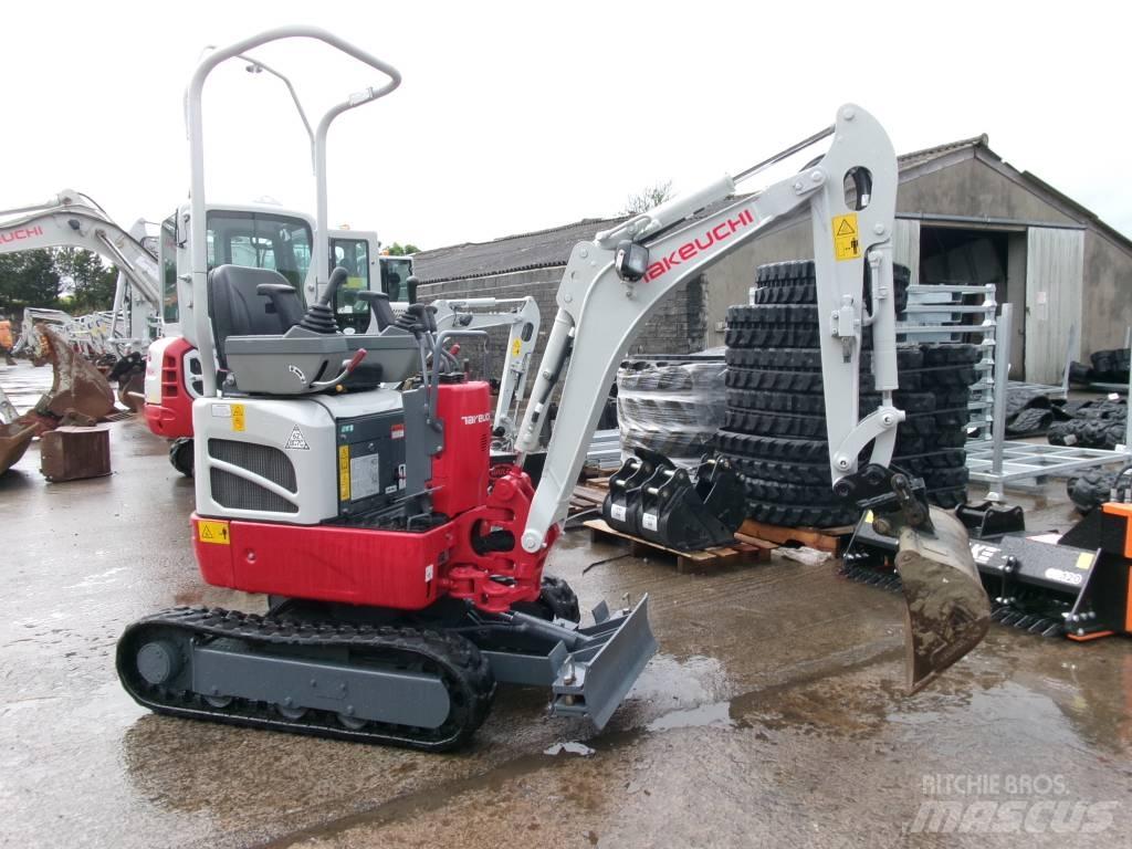 Takeuchi TB 210 R Mini ekskavatoriai < 7 t