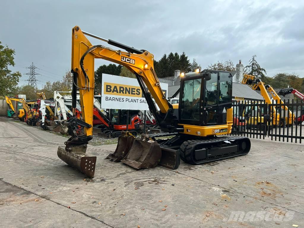 JCB 85 Z-1 Vidutinės galios ekskavatoriai 7-12 t