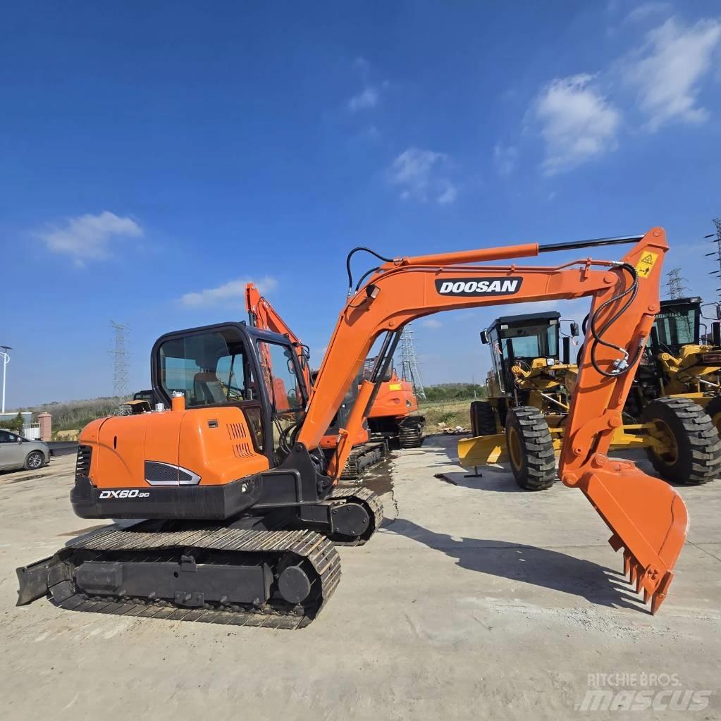 Doosan DX 60-9C Mini ekskavatoriai < 7 t