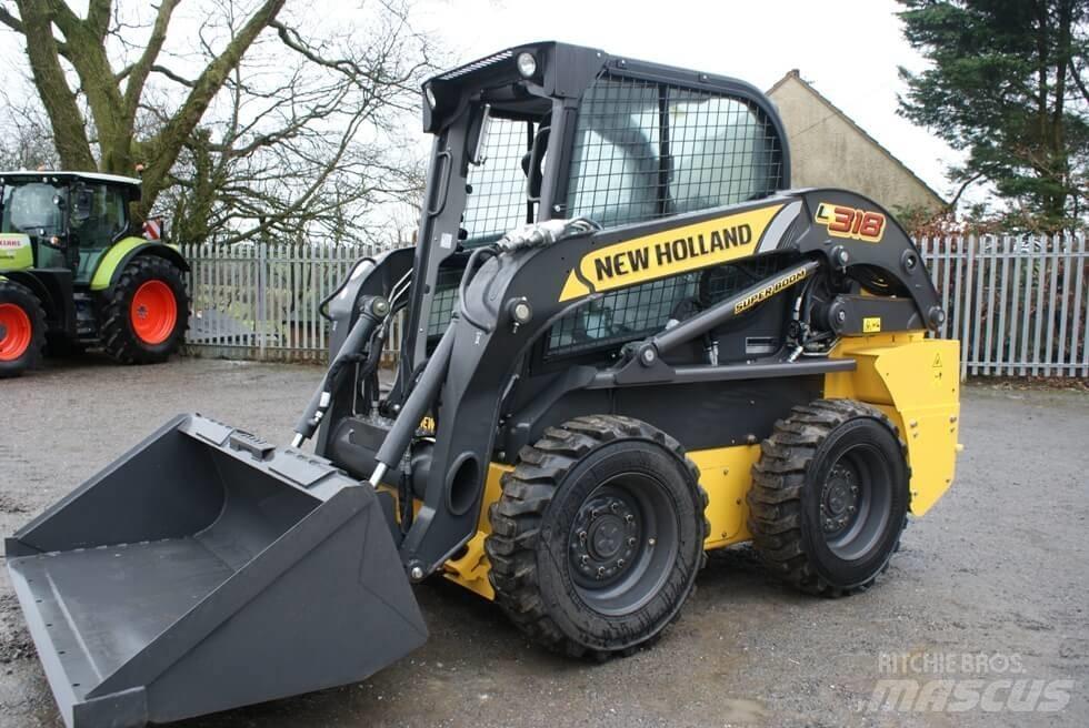 New Holland L 318 Mini krautuvai