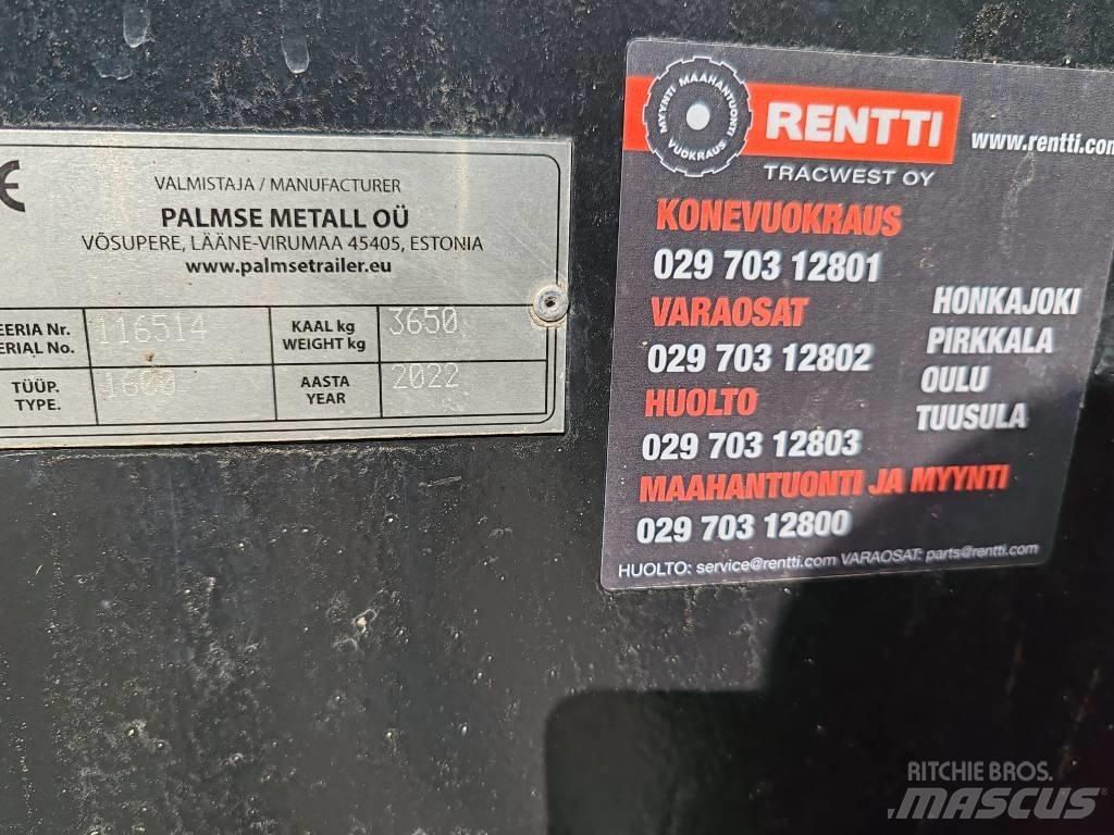 Palmse Trailer 1600 Savivartės priekabos